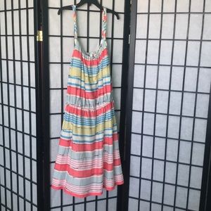 Horizontal Striped Summer Dress